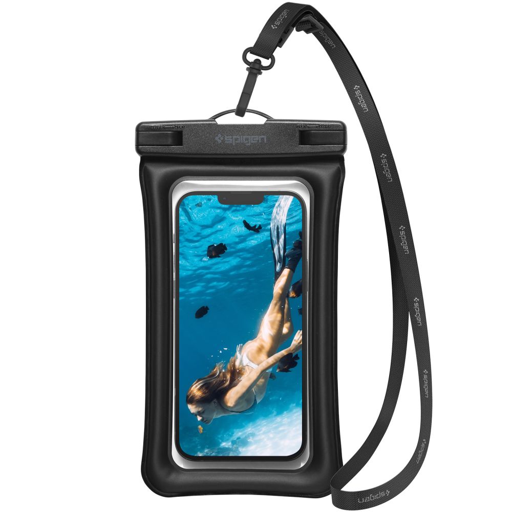 Универсален калъф за телефон - Spigen Waterproof Case A610 - Черен