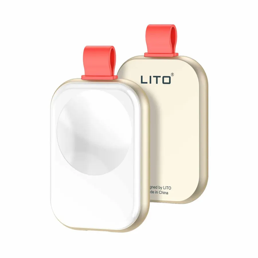 Безжично зарядно за Apple Watch 5W, 1A - Lito (LC03) - Бяло