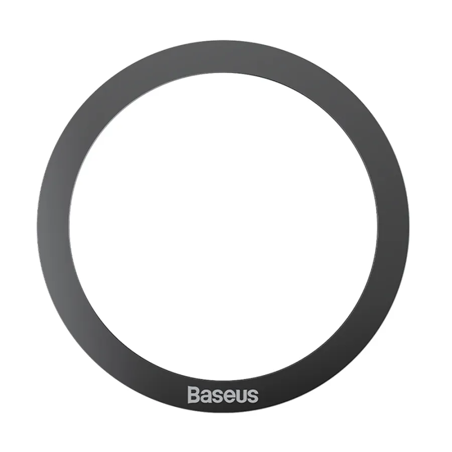 MagSafe Charging Ring Adapter (комплект 2) - Baseus Magnetic Series (PCCH000001) - Черен