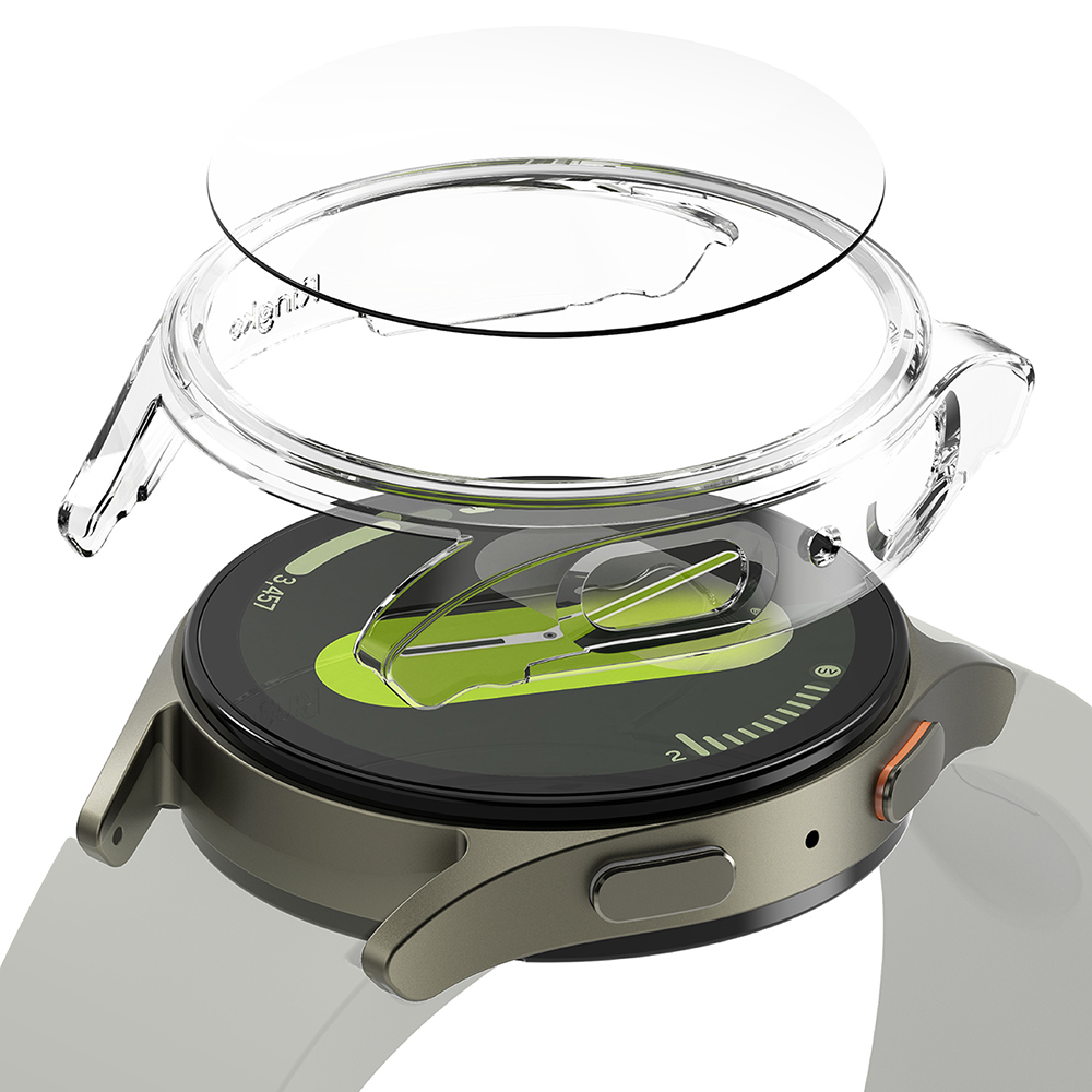 Калъф за Samsung Galaxy Watch7 40mm + Капак - Ringke Slim - Прозрачен
