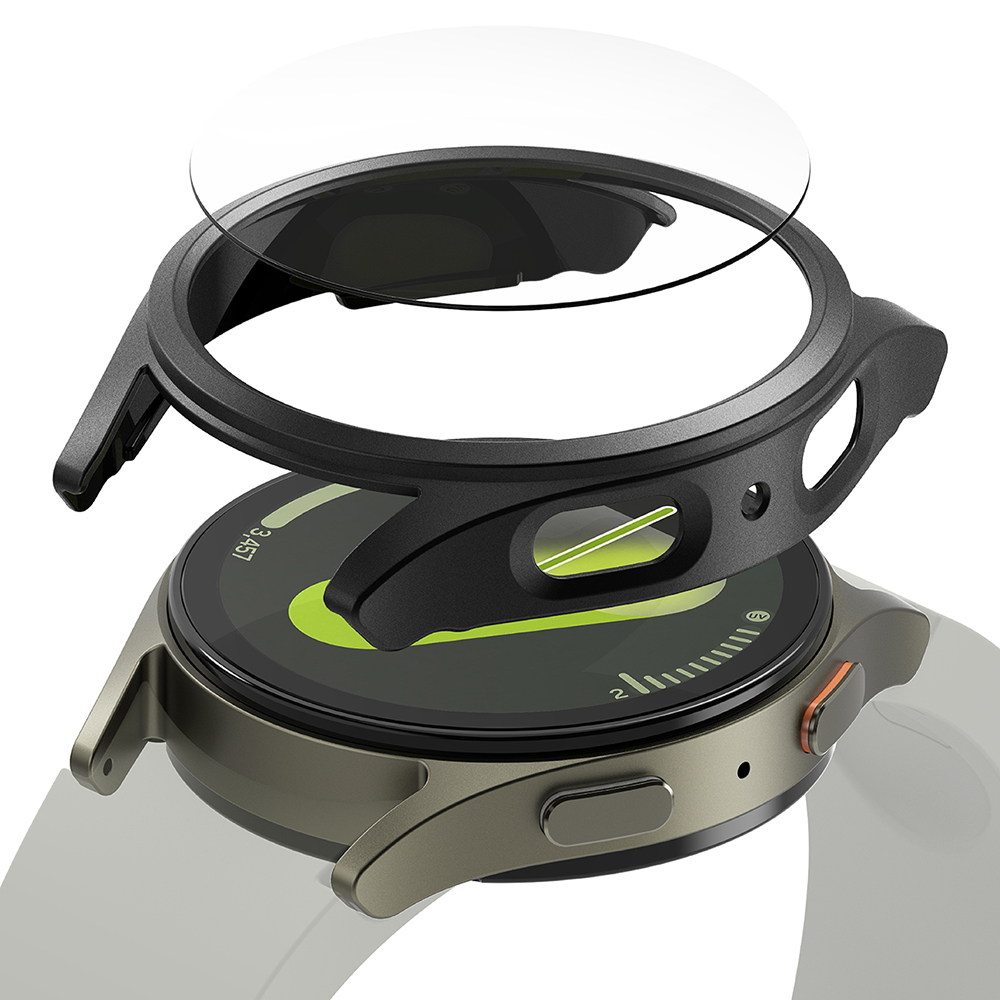 Калъф за Samsung Galaxy Watch7 40 мм + чантичка - Ringke Slim - титаново черно