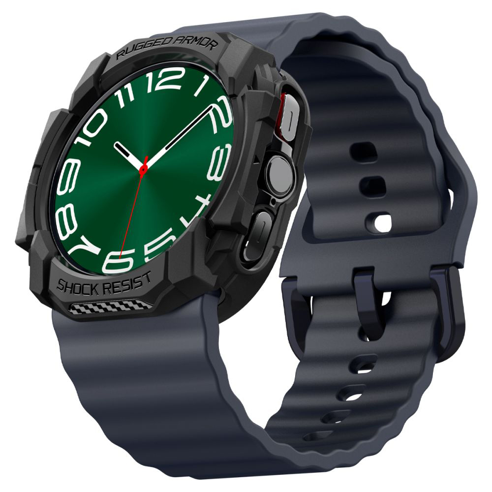 Калъф за Samsung Galaxy Watch Ultra 47mm - Spigen Rugged Armor (ACS08426) - Черен