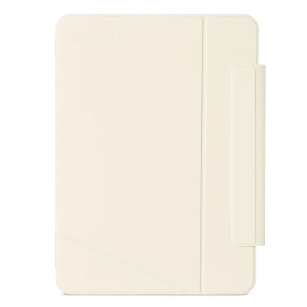 Калъф за iPad Pro 11 (2024) / iPad Pro 11 (2025) - Tomtoc Inspire Mode Folio (B52A2W1) - Бяла слонова кост