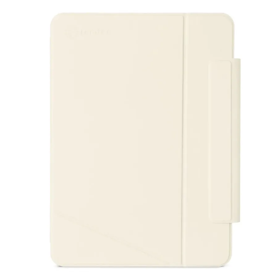 Калъф за iPad Pro 11 (2024) / iPad Pro 11 (2025) - Tomtoc Inspire Mode Folio (B52A2W1) - Бяла слонова кост