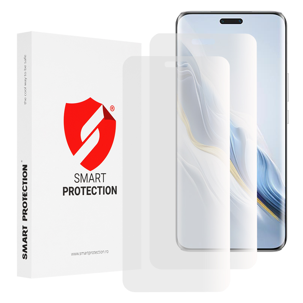 [2x Pack] Honor Magic6 Pro Premium Regenerable Premium Removable Cover - Smart Protection Classic - Прозрачен