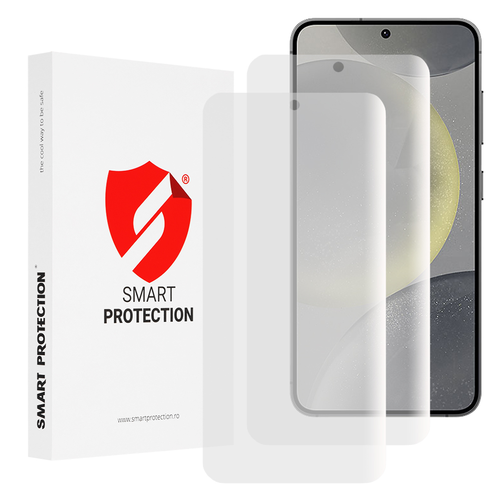 [2x Pack] Samsung Galaxy S24 - Smart Protection Classic - Прозрачен