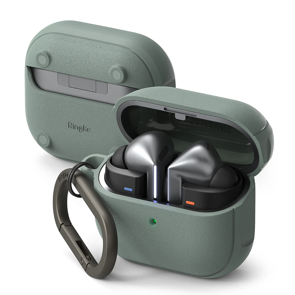 Калъф за Samsung Galaxy Buds 3 / 3 Pro / 3 FE - Ringke Onyx Magnetic - Sage Зелен