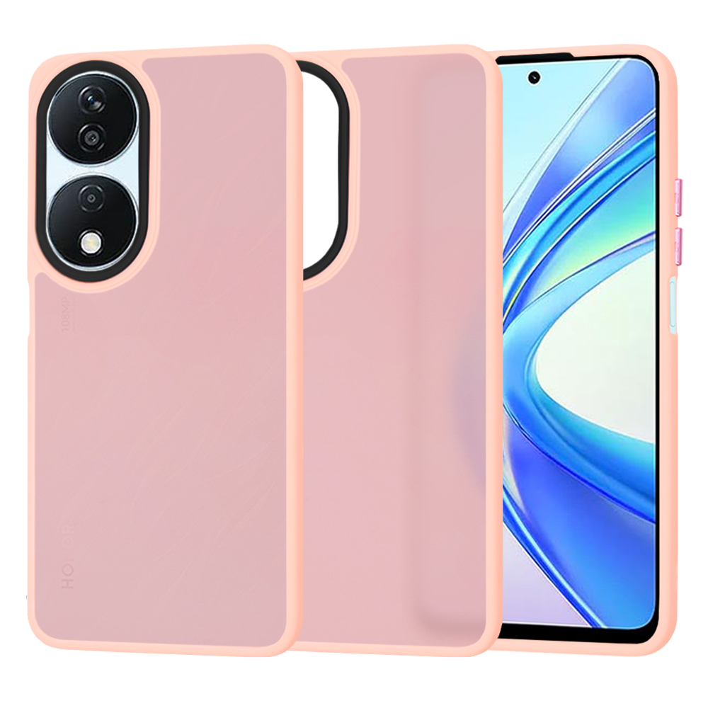 Калъф за Honor X7b / X7b 5G / 90 SMART - Techsuit HaloFrost Series - Розов