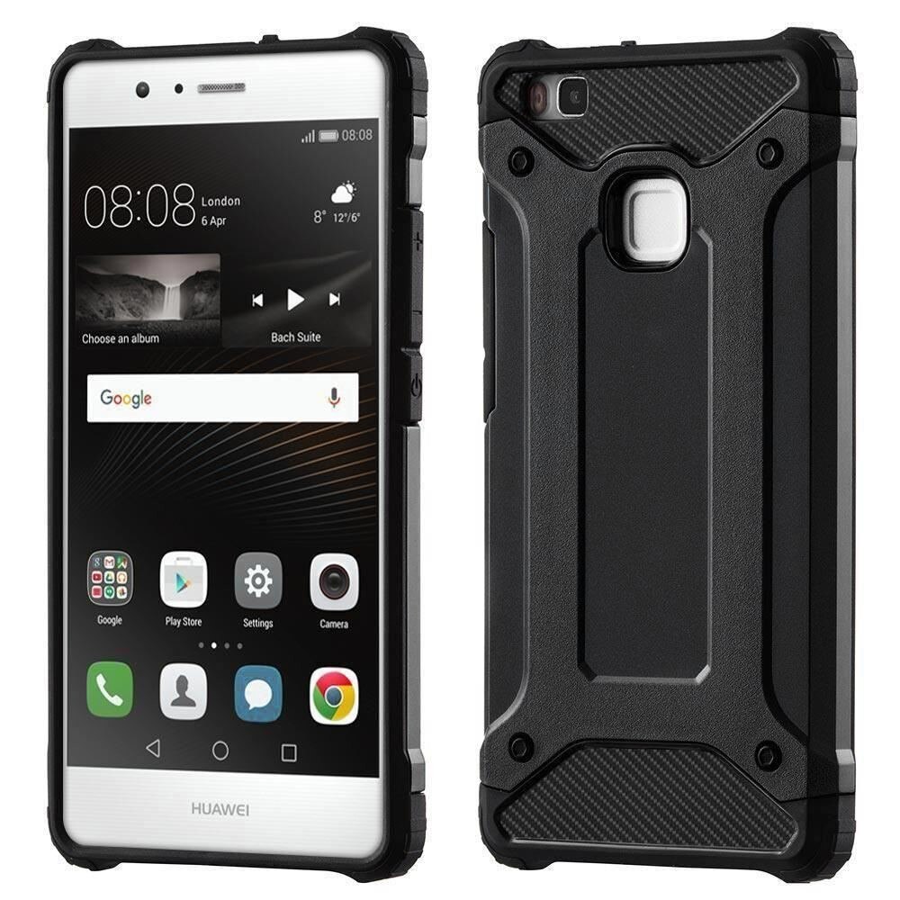 Калъф Huawei P9 Lite / G9 Lite - Techsuit Hybrid Armor - Черен