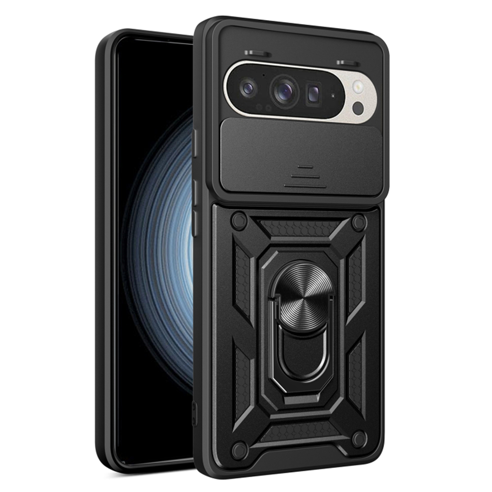 Калъф за Google Pixel 9 / 9 Pro - Techsuit CamShield Series - Черен