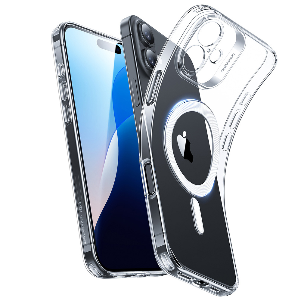 Калъф за iPhone 16 Plus - ESR Zero HaloLock - Прозрачен