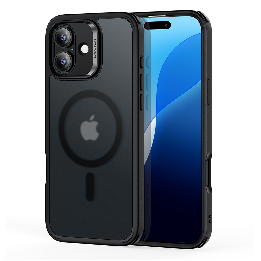 Калъф за iPhone 16 - ESR Classic Hybrid HaloLock - Frosted Черен