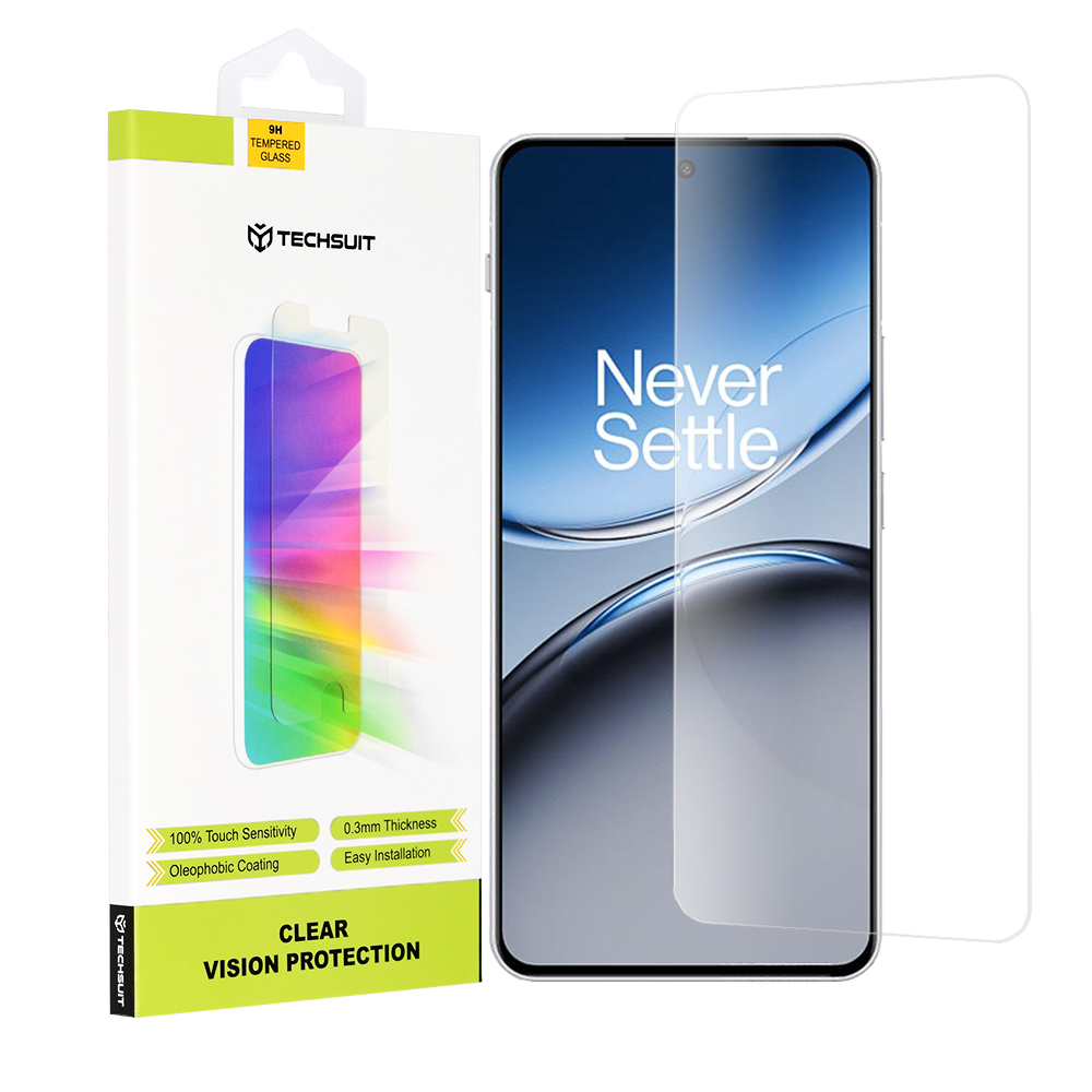 Фолио за OnePlus Nord 4 - Techsuit Прозрачен Vision Glass - прозрачно