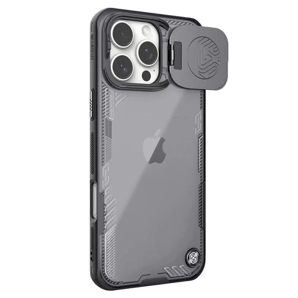Калъф за iPhone 16 Pro - Nillkin Iceblade Prop (без Camera Cutout) - Черен