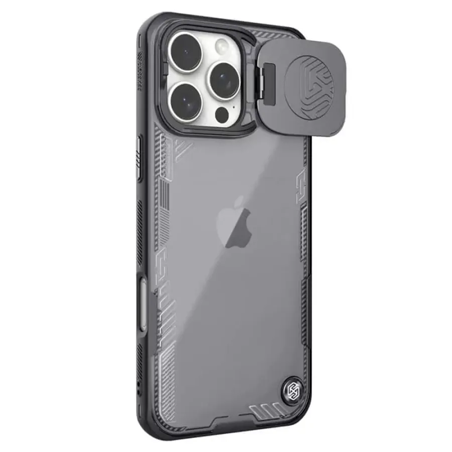 Калъф за iPhone 16 Pro - Nillkin Iceblade Prop (без Camera Cutout) - Черен