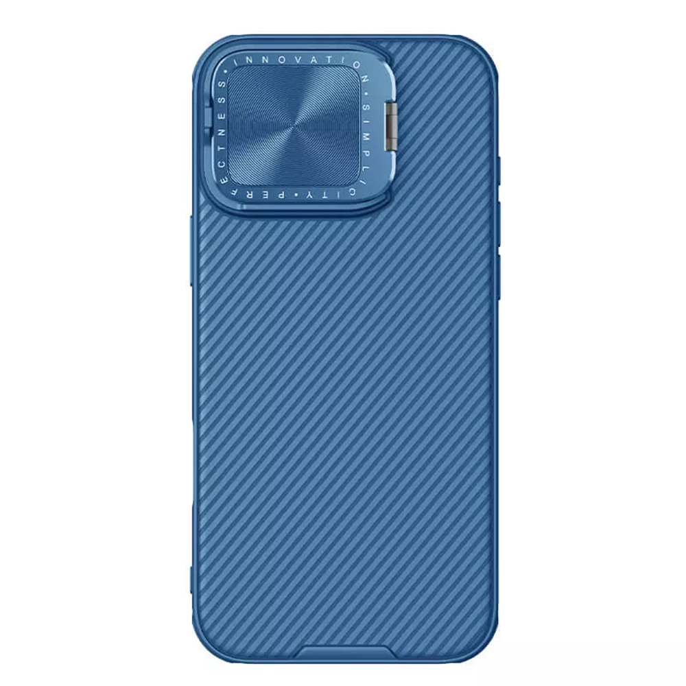 Калъф за iPhone 16 Pro Max - Nillkin CamShield Prop Magnetic - Син