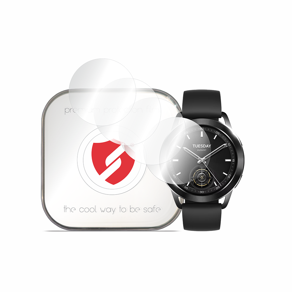 [4x Pack] Xiaomi Watch S3 - Smart Protection Classic - Прозрачен