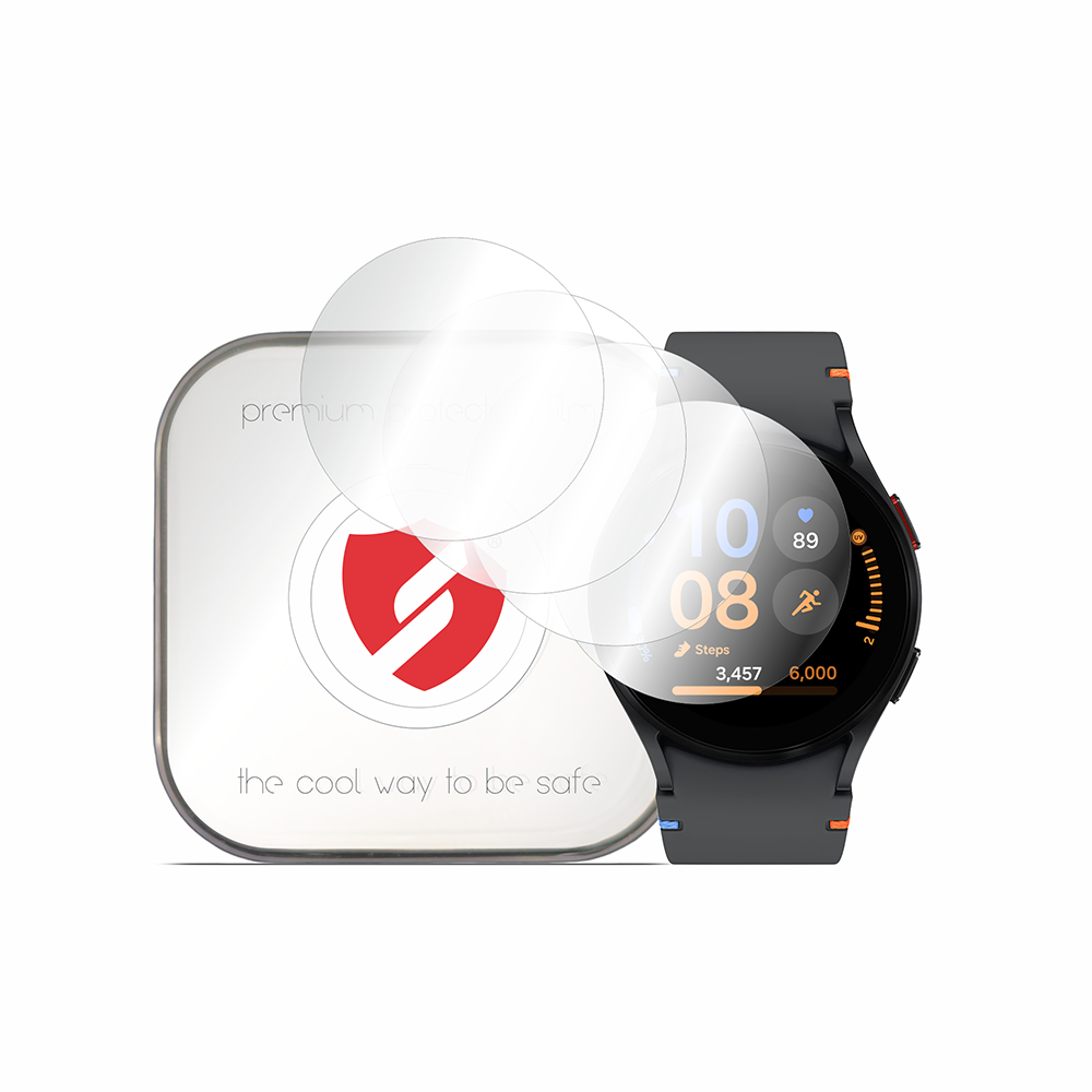 [4x Pack] Samsung Galaxy Watch FE - Smart Protection Classic - Прозрачен