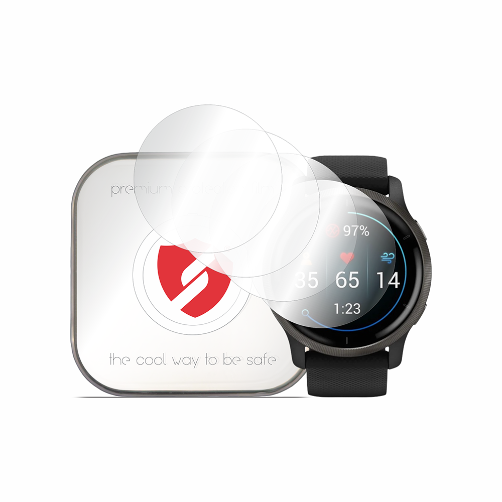 [4x Pack] Премиум регенерируемо фолио Garmin Venu 2 - Smart Protection Classic - Прозрачен
