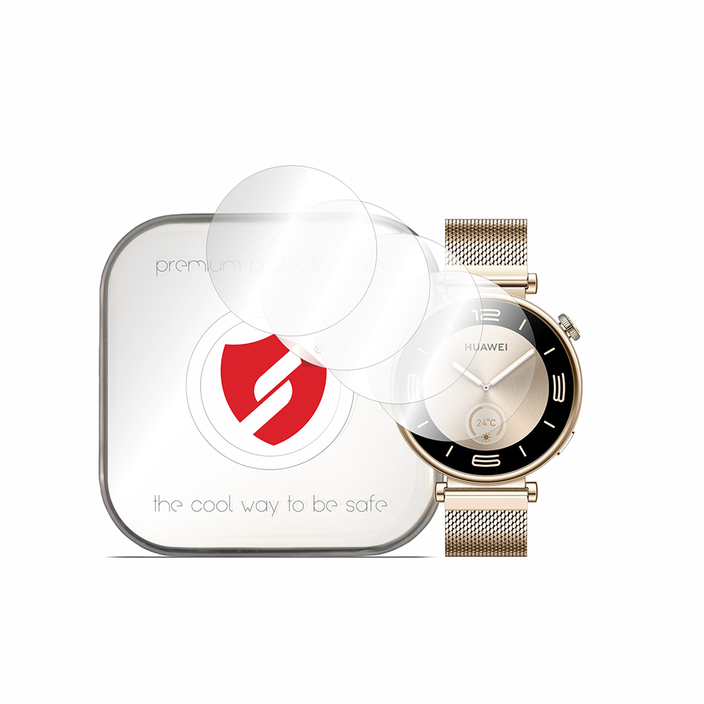 [4x Pack] Huawei Watch GT 4 41 mm - Smart Protection Classic - Прозрачен