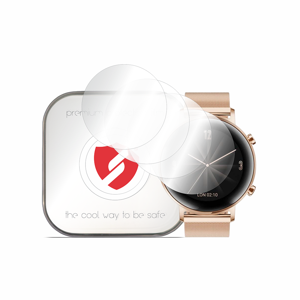 [4x Pack] Huawei Watch GT 2 42 mm Premium сменяемо фолио - Smart Protection Classic - Прозрачен