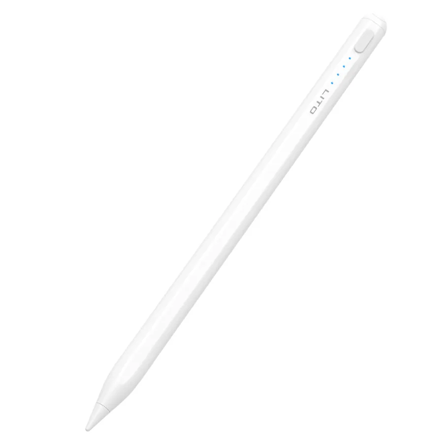 Стилус за iPad, Palm Rejection, 90mAh - Lito (K1) - Бял