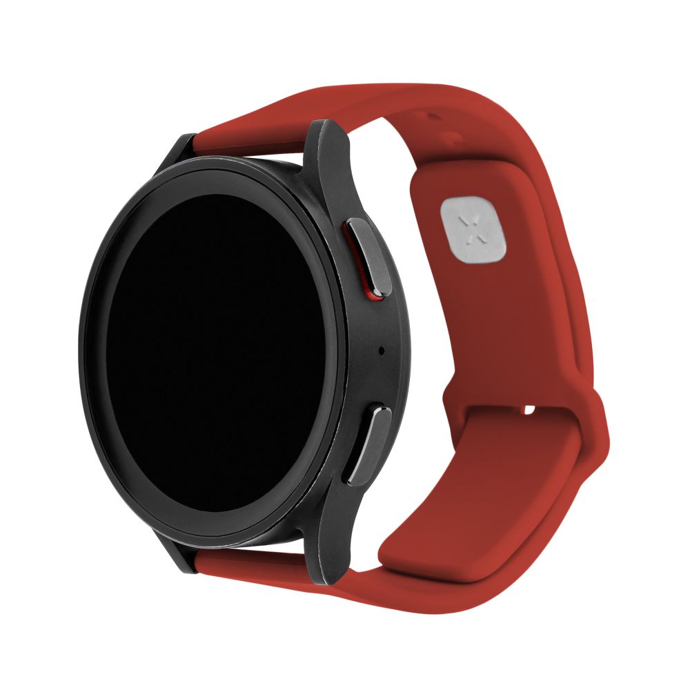 Каишка за Huawei Watch GT 2 (46mm)/GT 2 Pro/GT 3 Pro (46mm)/Ultimate, Xiaomi Watch S1 - Комплект фиксирани спортни каишки - Червен