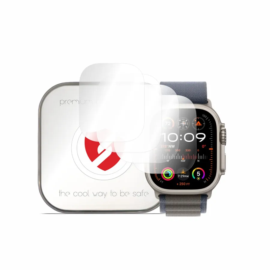 [4x Pack] Apple Watch Ultra / Ultra 2 / Ultra 3 Premium Regenerative Film - Smart Protection Classic - Прозрачен