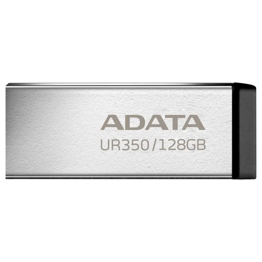 Memory Stick 128GB, USB 3.2 - Adata (UR350-128G-RSR/BK) - Сив