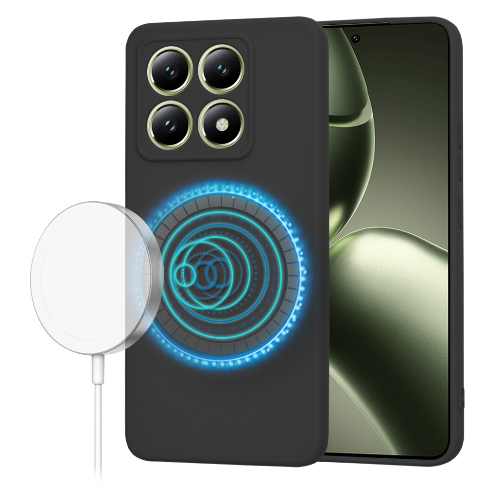 Калъф за Xiaomi 14T - Techsuit SoftFlex MagSafe MagSafe - Черен