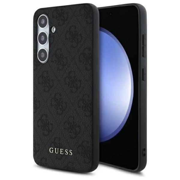 Калъф за Samsung Galaxy S24 FE - Guess Hardcase 4G Classic (GUHCS24FEG4GFGR) - Сив