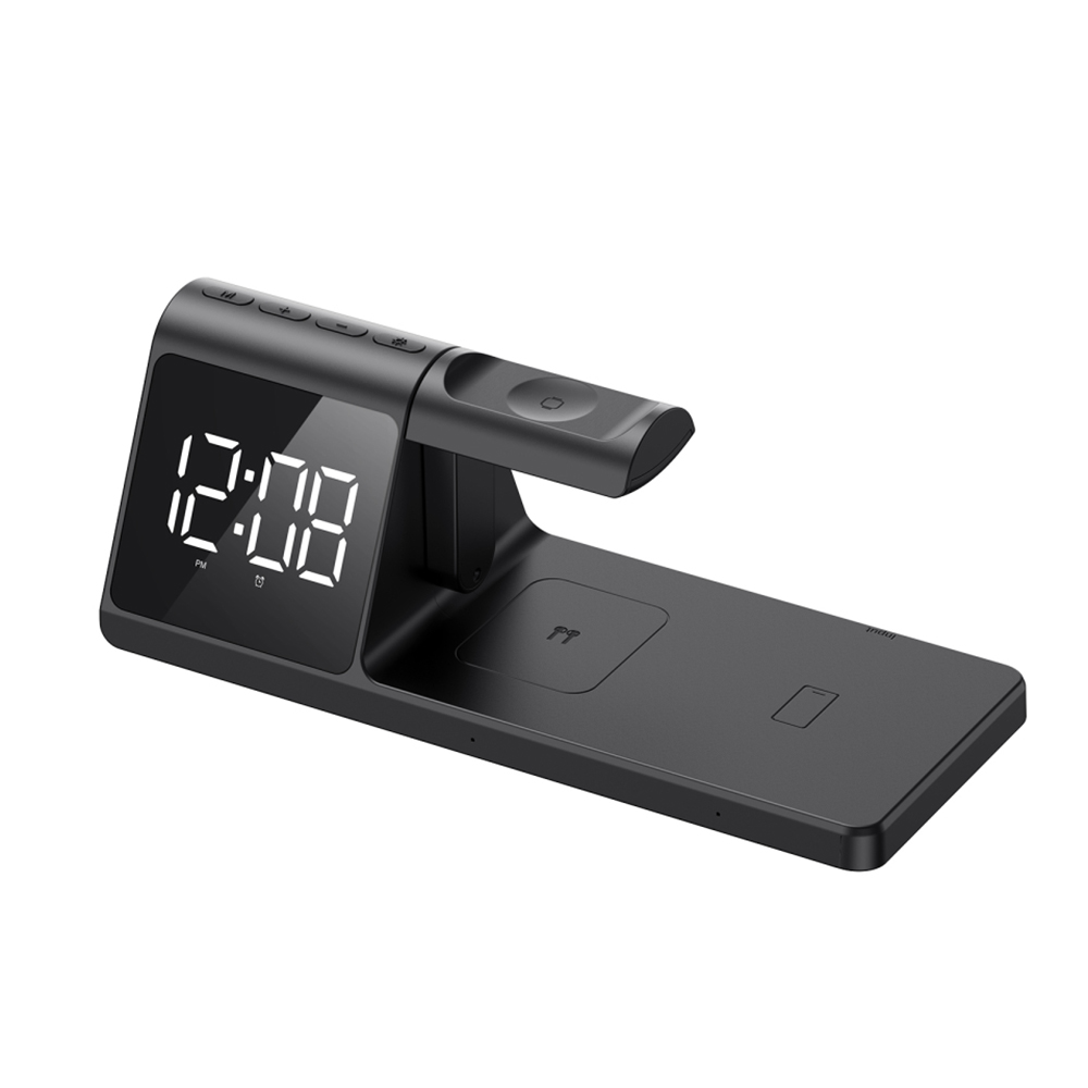 Зарядна станция за телефон, слушалки, смарт часовник 15W - Havit (W3042) - Черна