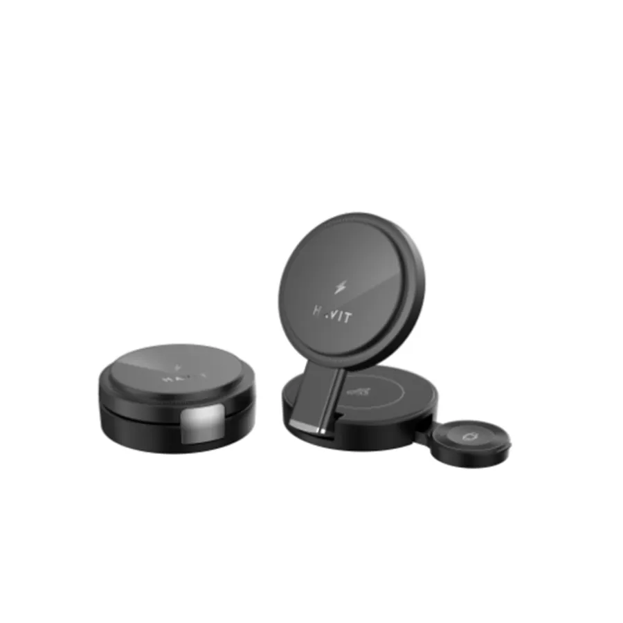 15W сгъваема зарядна станция - Havit (W3100) - Черна