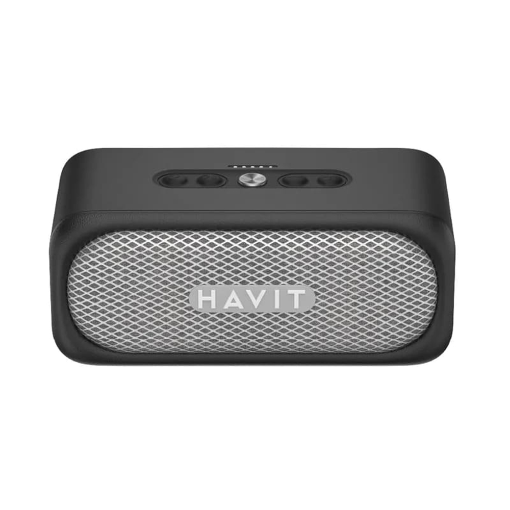 Bluetooth 5.3 безжичен преносим високоговорител, TWS, TF, AUX, Hands-Free Call, IPX7, 2000mAh - Havit (SK905BT) - Черен