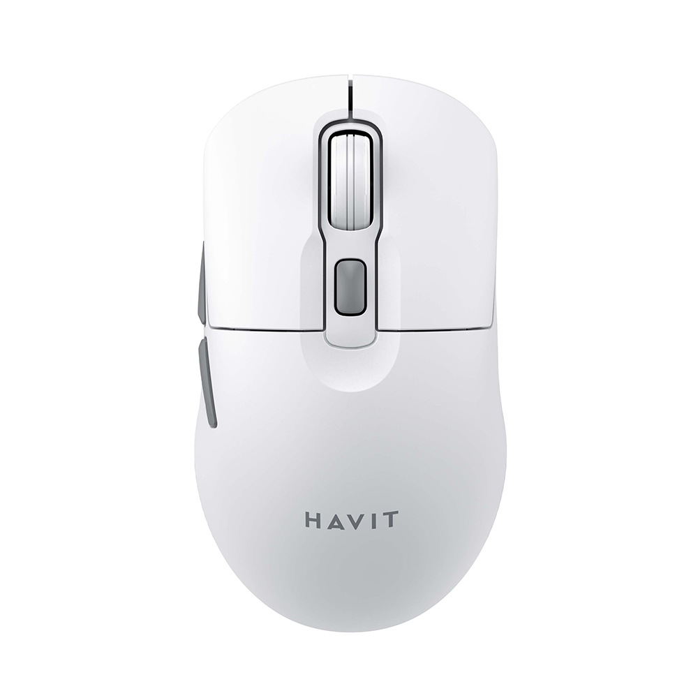 Мишка Fara Fir 2.4GHz, 800/1200/1600 DPI, ABS, PC- Havit (MS59WB) - Бяла