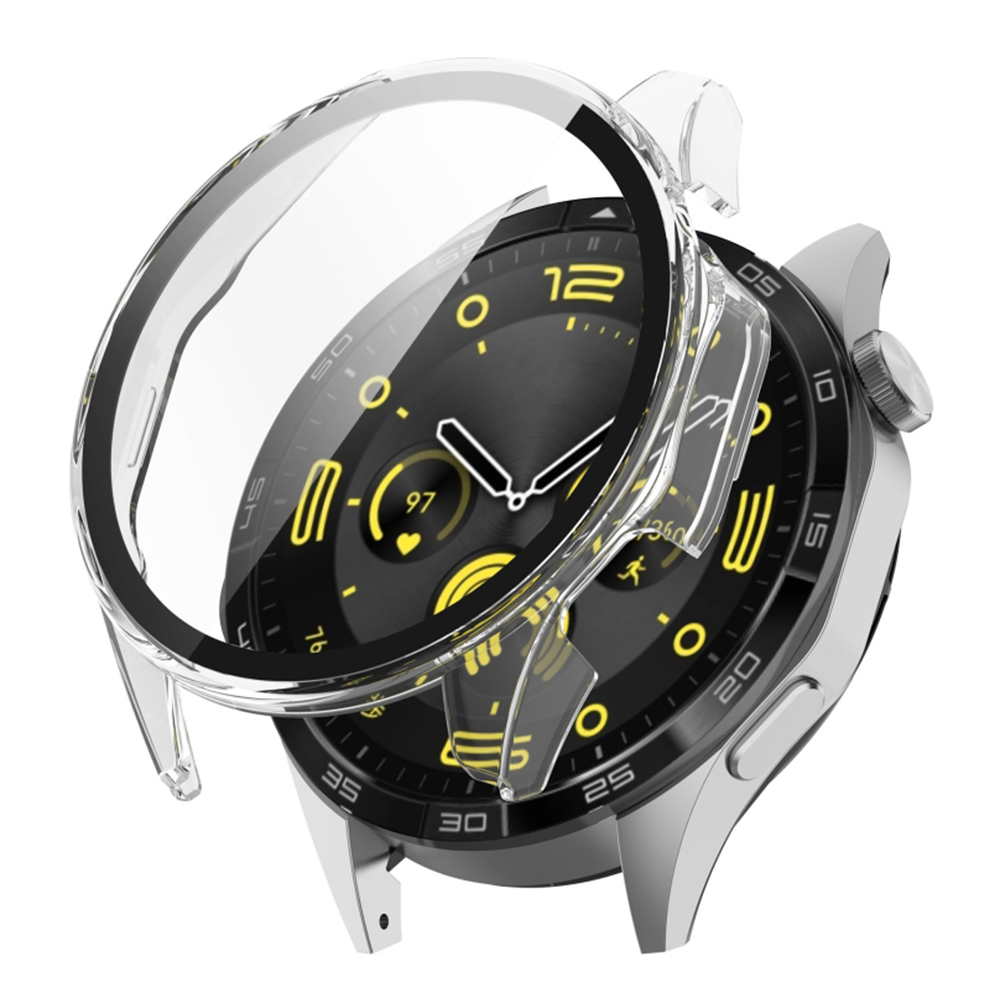 Калъф за Huawei Watch GT 4 (46 мм) + Капак - Techsuit Defense360 Pro - Прозрачен