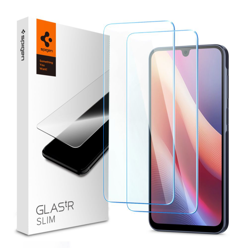 Калъф за Samsung Galaxy A16 4G / A16 5G / A26 / A17 4G / A17 5G (комплект 2) - Spigen Glas.tR Slim (AGL08935) - Прозрачен