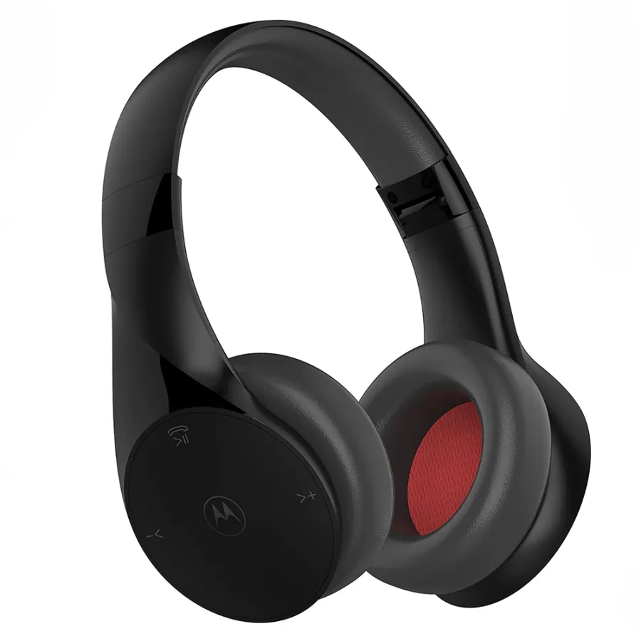 Bluetooth безжични слушалки, Alexa, Siri, сгъваеми - Motorola Sound Moto (XT500) - черни