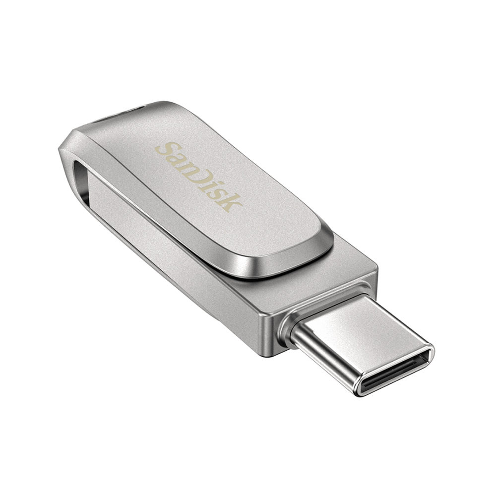 Memory Stick 256GB, USB 3.2 към Type-C - SanDisk (SDDDC4-256G-G46) - Сив