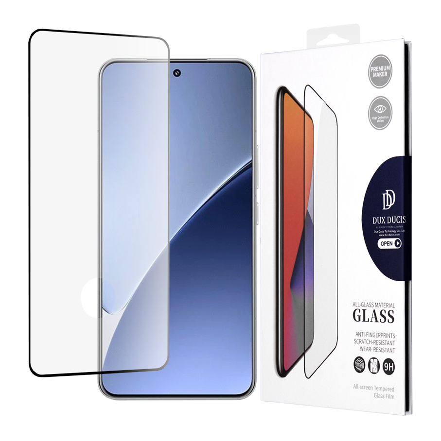 Капак за Xiaomi 15 Pro - Dux Ducis Tempered Glass - Черен