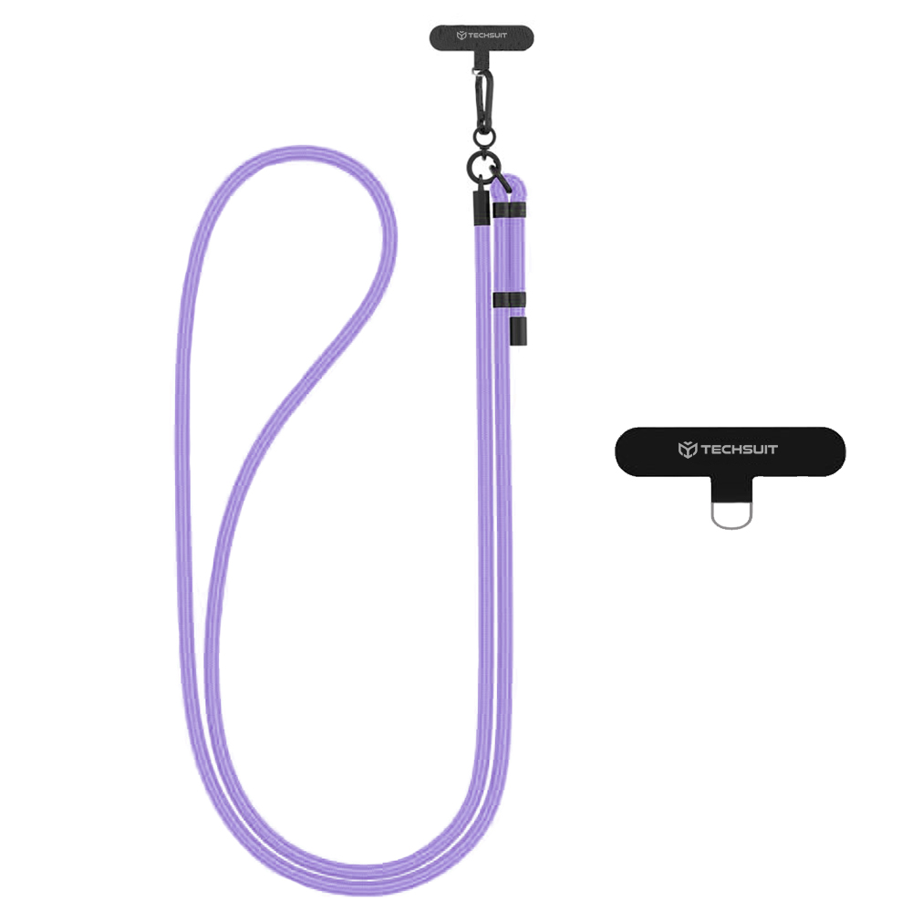 Snur за телефон - Techsuit Rope Crossbody Strap (RCS1-21) - Lux Amethyst