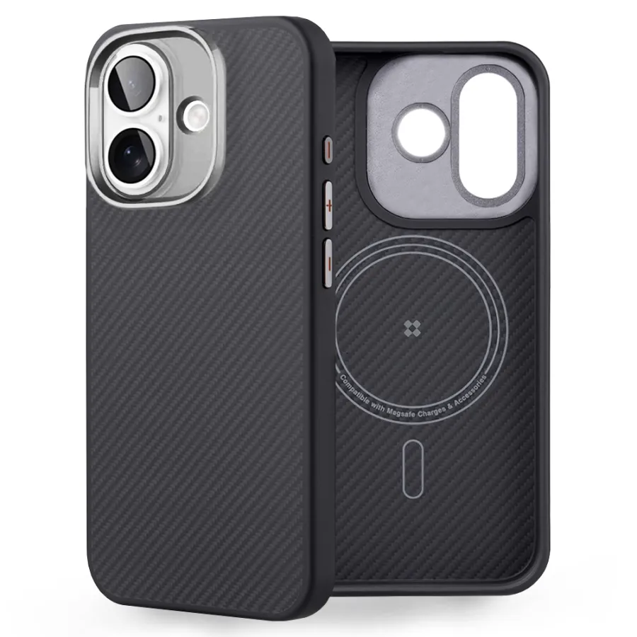 Калъф за iPhone 16 Plus - Edizard Pro MagSafe Case - Черен