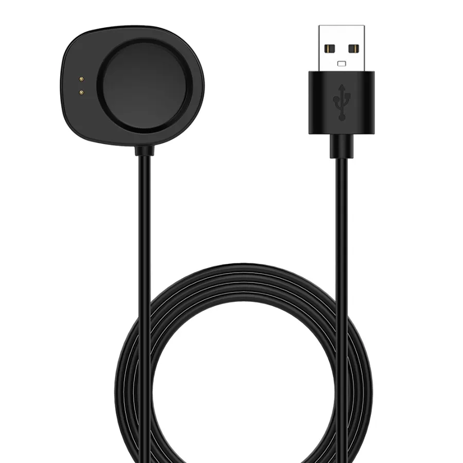 Безжично зарядно за Amazfit T-Rex3 / Balance / Active Max / Active 3 Premium - Techsuit (THA4) - Черен
