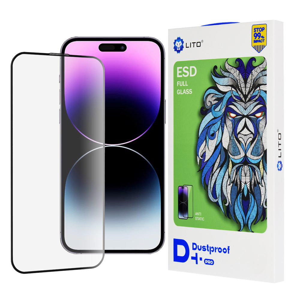 Калъф за iPhone 14 Pro Max - Lito D+ Pro Dustproof - Черен