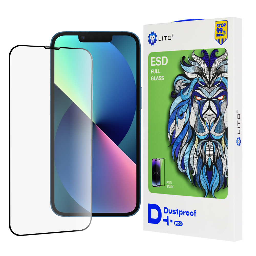 Калъф за iPhone 13 / iPhone 13 Pro / iPhone 14 - Lito D+ Pro Dustproof - Черен