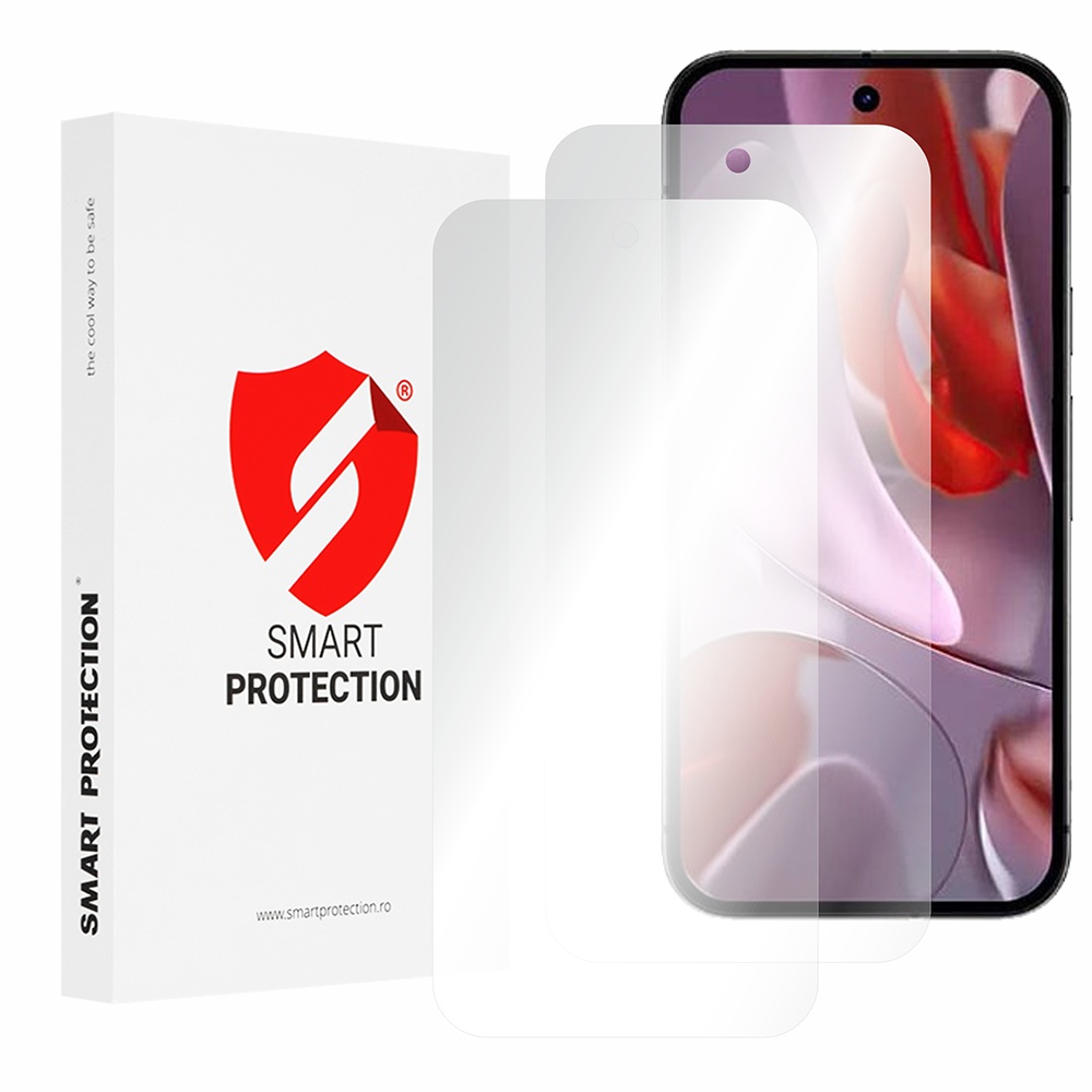 [2x Pack] Първокласно регенерируемо покритие Google Pixel 9a – Smart Protection Classic – Прозрачно