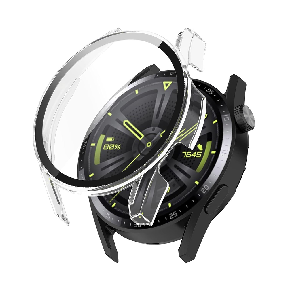Калъф за Huawei Watch GT 3 (42 мм) + Капак - Techsuit Defense360 Pro - Прозрачен