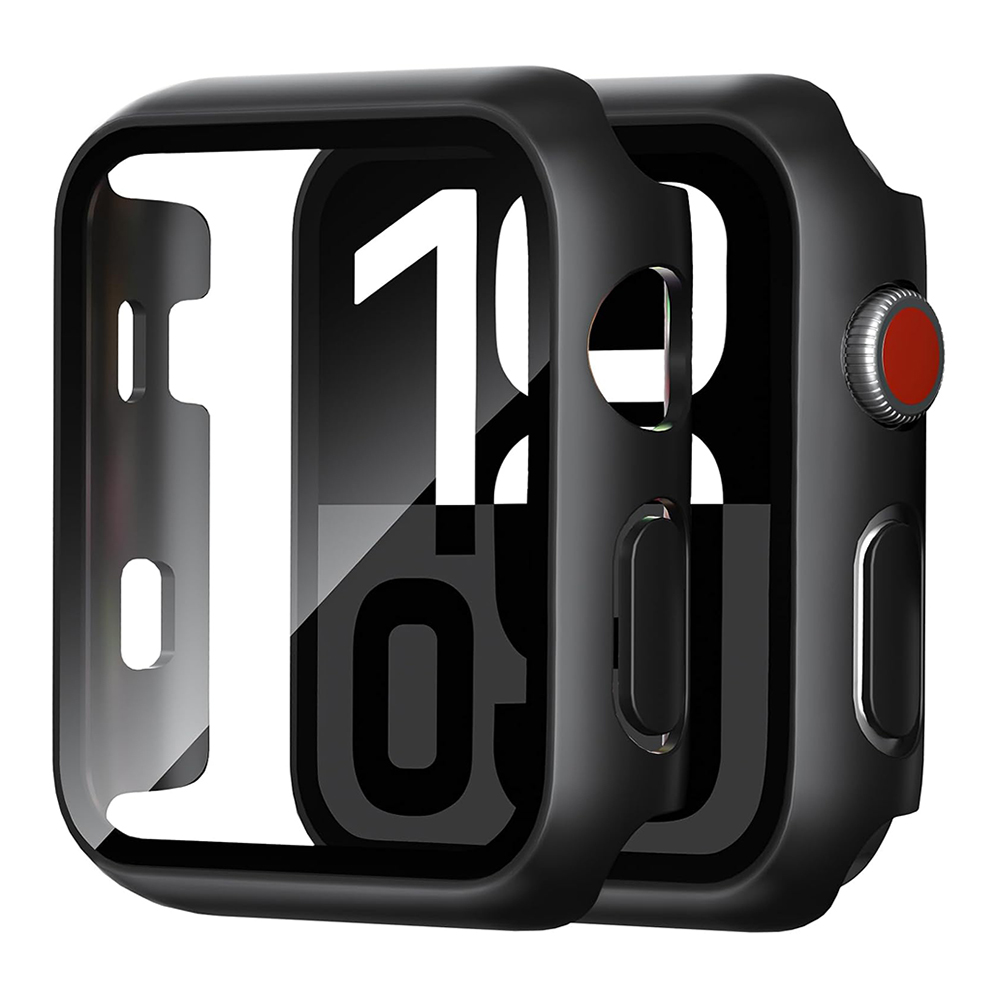 Калъф за Apple Watch 1 / 2 / 3 (42mm) + калъф - Techsuit Defense360 Pro - Черен