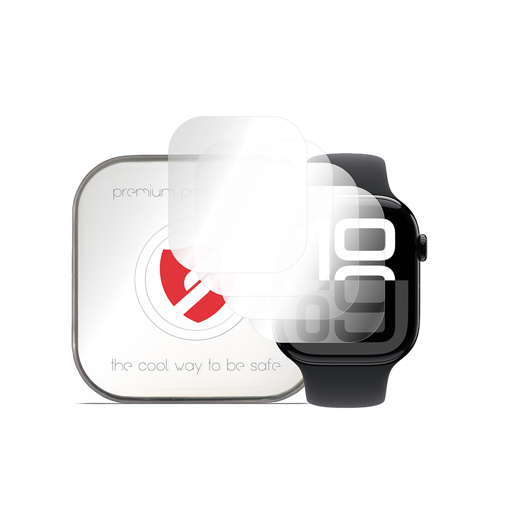 [4x Pack] Apple Watch 10 46mm / Watch 11 46mm - Smart Protection Classic - Прозрачен