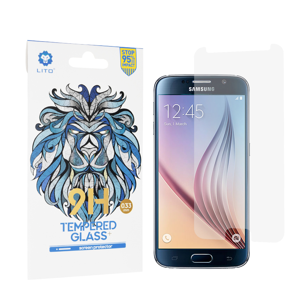 Капак за Samsung Galaxy S6 G920 - Lito 2.5D Classic Glass - Прозрачен